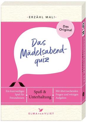 Erzähl mal! Das Mädelsabendquiz | Elma van Vliet von Heinemann,  Ilka, Kuhlemann,  Matthias, Vliet,  Elma van