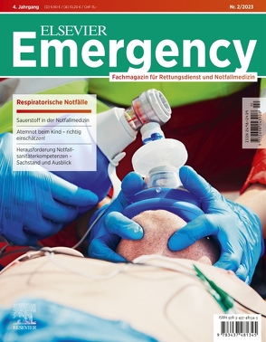 ELSEVIER Emergency. Respiratorische Notfälle. 2/2023 von Gollwitzer,  Jürgen, Grusnick,  Hans-Martin, Klausmeier,  Matthias, Schwarz,  Claudia