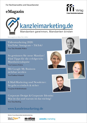 eMagazin kanzleimarketing.de 01/2020 von Löffler,  Pia