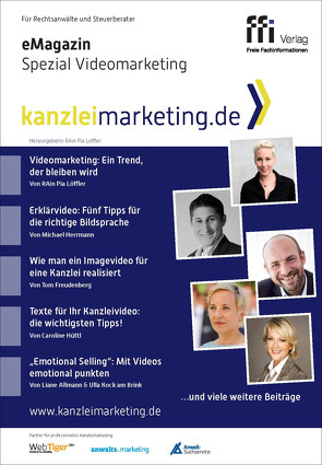 eMagazin kanzleimarketing.de 02/2020: Spezial Videomarketing von Löffler,  Pia