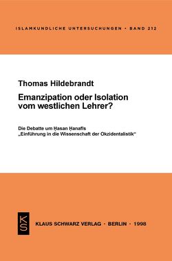 Emanzipation oder Isolation vom westlichen Lehrer? von Hildebrandt,  Thomas