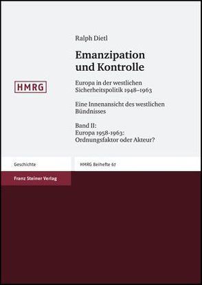 Emanzipation und Kontrolle von Dietl,  Ralph