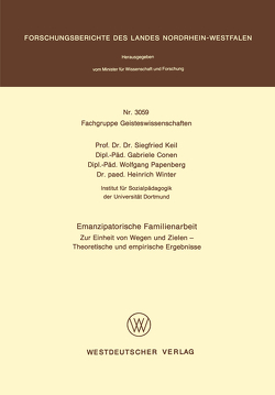 Emanzipatorische Familienarbeit von Keil,  Siegfried