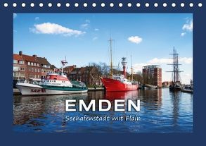 EMDEN Seehafenstadt mit Flair (Tischkalender 2018 DIN A5 quer) von Dreegmeyer,  Andrea