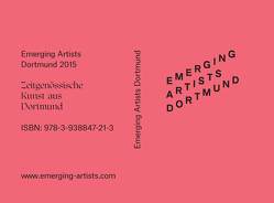 Emerging Artists Dortmund 2015 von Czech,  Simone, Dichtl,  Sandra, Schröer,  Linda