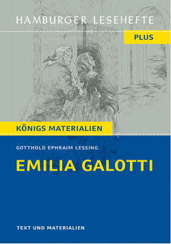 Emilia Galotti von Lessing,  Gotthold Ephraim