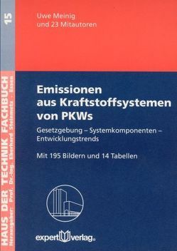 Emissionen aus Kraftstoffsystemen von PKWs von Meinig,  Uwe