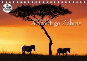 Emotionale Momente: Anmutige Zebras (Tischkalender 2019 DIN A5 quer) von Gerlach GDT,  Ingo