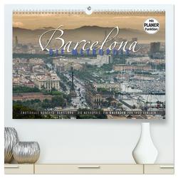 Emotionale Momente: Barcelona – die Metropole. (hochwertiger Premium Wandkalender 2024 DIN A2 quer), Kunstdruck in Hochglanz von Gerlach,  Ingo