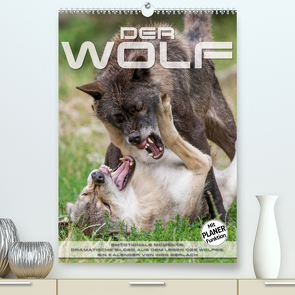 Emotionale Momente: Der Wolf. (Premium, hochwertiger DIN A2 Wandkalender 2022, Kunstdruck in Hochglanz) von Gerlach,  Ingo