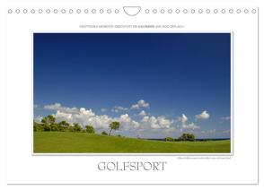 Emotionale Momente: Golfsport. (Wandkalender 2024 DIN A4 quer), CALVENDO Monatskalender von Gerlach,  Ingo