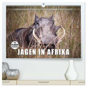 Emotionale Momente: Jagen in Afrika. (hochwertiger Premium Wandkalender 2024 DIN A2 quer), Kunstdruck in Hochglanz von Gerlach,  Ingo