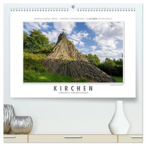 Emotionale Momente: Kirchen – lebenswerte Verbandsgemeinde. (hochwertiger Premium Wandkalender 2024 DIN A2 quer), Kunstdruck in Hochglanz von Gerlach,  Ingo