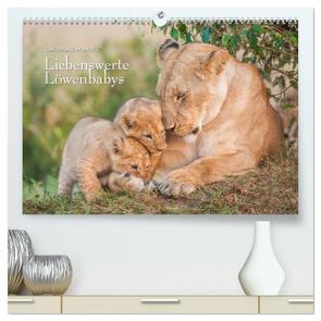 Emotionale Momente: Liebenswerte Löwenbabys / CH-Version (hochwertiger Premium Wandkalender 2024 DIN A2 quer), Kunstdruck in Hochglanz von Gerlach GDT,  Ingo