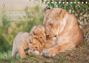 Emotionale Momente: Liebenswerte Löwenbabys / CH-Version (Tischkalender 2023 DIN A5 quer) von Gerlach GDT,  Ingo