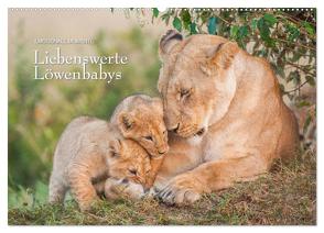 Emotionale Momente: Liebenswerte Löwenbabys / CH-Version (Wandkalender 2024 DIN A2 quer), CALVENDO Monatskalender von Gerlach GDT,  Ingo