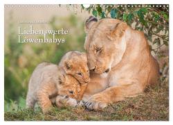 Emotionale Momente: Liebenswerte Löwenbabys / CH-Version (Wandkalender 2024 DIN A3 quer), CALVENDO Monatskalender von Gerlach GDT,  Ingo