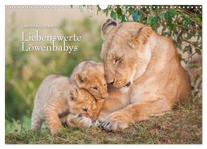 Emotionale Momente: Liebenswerte Löwenbabys / CH-Version (Wandkalender 2024 DIN A3 quer), CALVENDO Monatskalender von Gerlach GDT,  Ingo