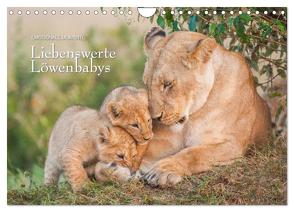 Emotionale Momente: Liebenswerte Löwenbabys / CH-Version (Wandkalender 2024 DIN A4 quer), CALVENDO Monatskalender von Gerlach GDT,  Ingo