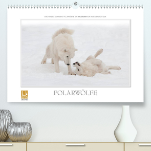 Emotionale Momente: Polarwölfe. (Premium, hochwertiger DIN A2 Wandkalender 2023, Kunstdruck in Hochglanz) von Gerlach GDT,  Ingo