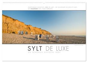 Emotionale Momente: Sylt de Luxe – die schönste deutsche Insel. (Wandkalender 2024 DIN A2 quer), CALVENDO Monatskalender von Gerlach,  Ingo