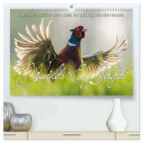 Emotionale Momente: Wild und Jagd. (hochwertiger Premium Wandkalender 2024 DIN A2 quer), Kunstdruck in Hochglanz von Gerlach,  Ingo