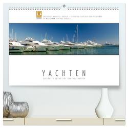 Emotionale Momente: Yachten – eleganter Luxus auf den Weltmeeren (hochwertiger Premium Wandkalender 2024 DIN A2 quer), Kunstdruck in Hochglanz von Gerlach,  Ingo