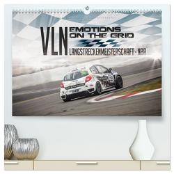 EMOTIONS ON THE GRID – VLN Langstreckenmeisterschaft Nürburgring (hochwertiger Premium Wandkalender 2024 DIN A2 quer), Kunstdruck in Hochglanz von Schick,  Christian