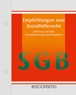 Empfehlungen zum Sozialhilferecht (NRW) von Landschaftsverband Westfalen-Lippe, LWL-Behindertenhilfe Westfalen