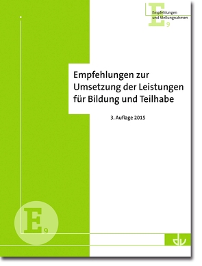 Empfehlungen zur Umsetzung der Leistungen für Bildung und Teilhabe