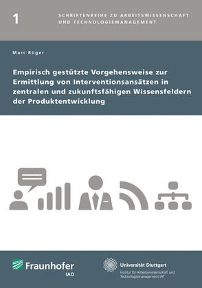 Empirisch gestützte Vorgehensweise zur Ermittlung von Interventionsansätzen in zentralen und zukunftsfähigen Wissensfeldern der Produktentwicklung. von Rüger,  Marc