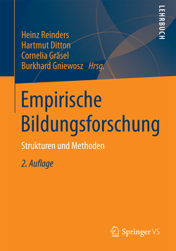 Empirische Bildungsforschung von Ditton,  Hartmut, Gniewosz,  Burkhard, Gräsel,  Cornelia, Reinders,  Heinz