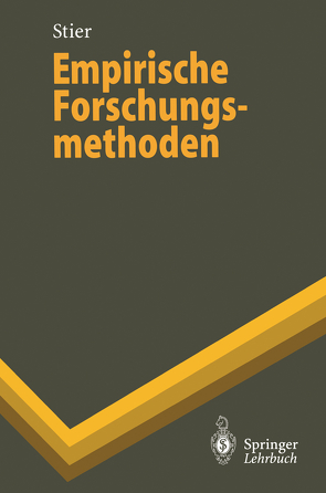 Empirische Forschungsmethoden von Stier,  Winfried