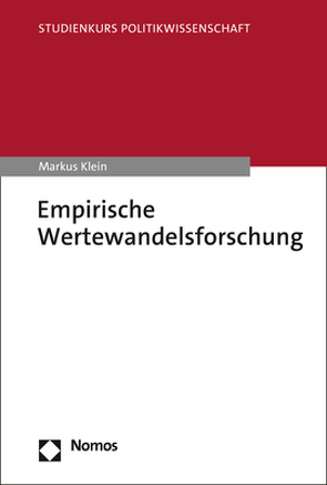 Empirische Wertewandelsforschung von Klein,  Markus