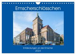 Emscher-Schlösschen (Wandkalender 2024 DIN A4 quer), CALVENDO Monatskalender von Hermann,  Bernd