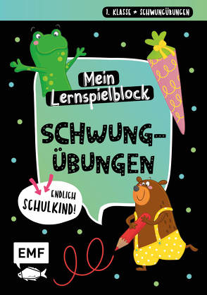 Endlich Schulkind! Mein Lernspielblock – Schwungübungen von Thißen,  Sandy