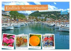 Endlich Sommerpause – Ein ganzer Juni in Mallorcas Port de Sóller (Wandkalender 2024 DIN A2 quer), CALVENDO Monatskalender von Felix,  Holger