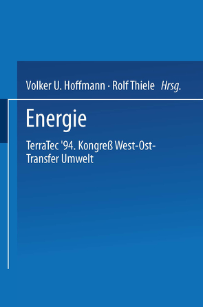 Energie von Hoffmann,  Volker U., Thiele,  Rolf