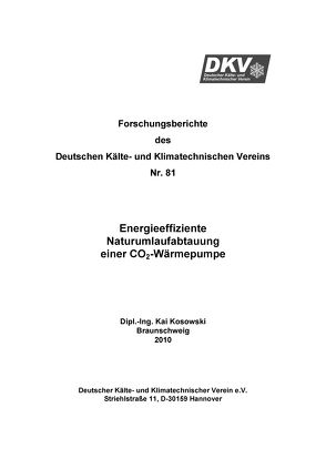 Energieeffiziente Naturumlaufabtauung einer CO2-Wärmepumpe von Kosowski,  Kai