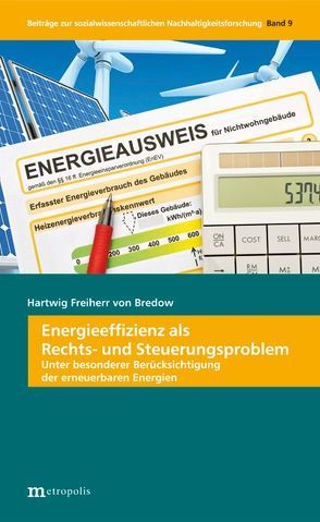 Energieeffizienz als Rechts- und Steuerungsproblem von von Bredow,  Hartwig