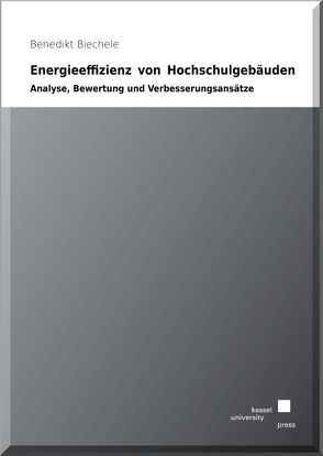 Energieeffizienz von Hochschulgebäuden von Biechele,  Benedikt