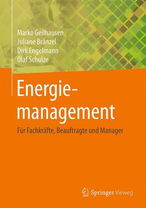 Energiemanagement von Bränzel,  Juliane, Engelmann,  Dirk, Geilhausen,  Marko, Schulze,  Olaf