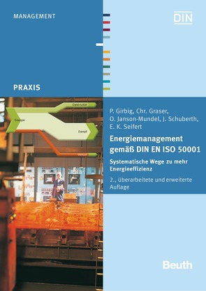 Energiemanagement gemäß DIN EN ISO 50001 von Girbig,  P., Graser,  Chr., Janson-Mundel,  O., Schuberth,  J., Seifert,  E. K.