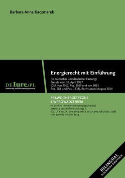 Energierecht mit Einführung von Kaczmarek,  Barbara