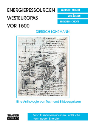 Energieressourcen Westeuropas vor 1500 von Lohrmann,  Dietrich