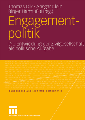 Engagementpolitik von Hartnuß,  Birger, Klein,  Ansgar, Olk,  Thomas