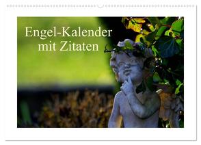 Engel-Kalender mit Zitaten / CH-Version (Wandkalender 2024 DIN A2 quer), CALVENDO Monatskalender von Riedel,  Tanja