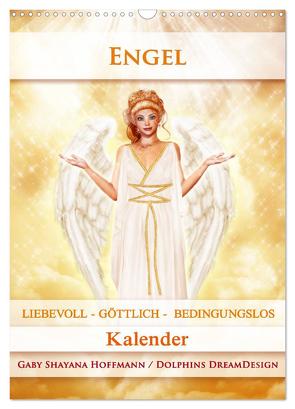 Engel – Kalender (Wandkalender 2024 DIN A3 hoch), CALVENDO Monatskalender von Shayana Hoffmann,  Gaby