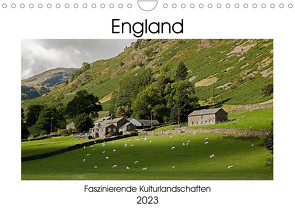 England – Faszinierende Kulturlandschaften (Wandkalender 2023 DIN A4 quer) von Hallweger,  Christian