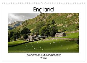 England – Faszinierende Kulturlandschaften (Wandkalender 2024 DIN A3 quer), CALVENDO Monatskalender von Hallweger,  Christian